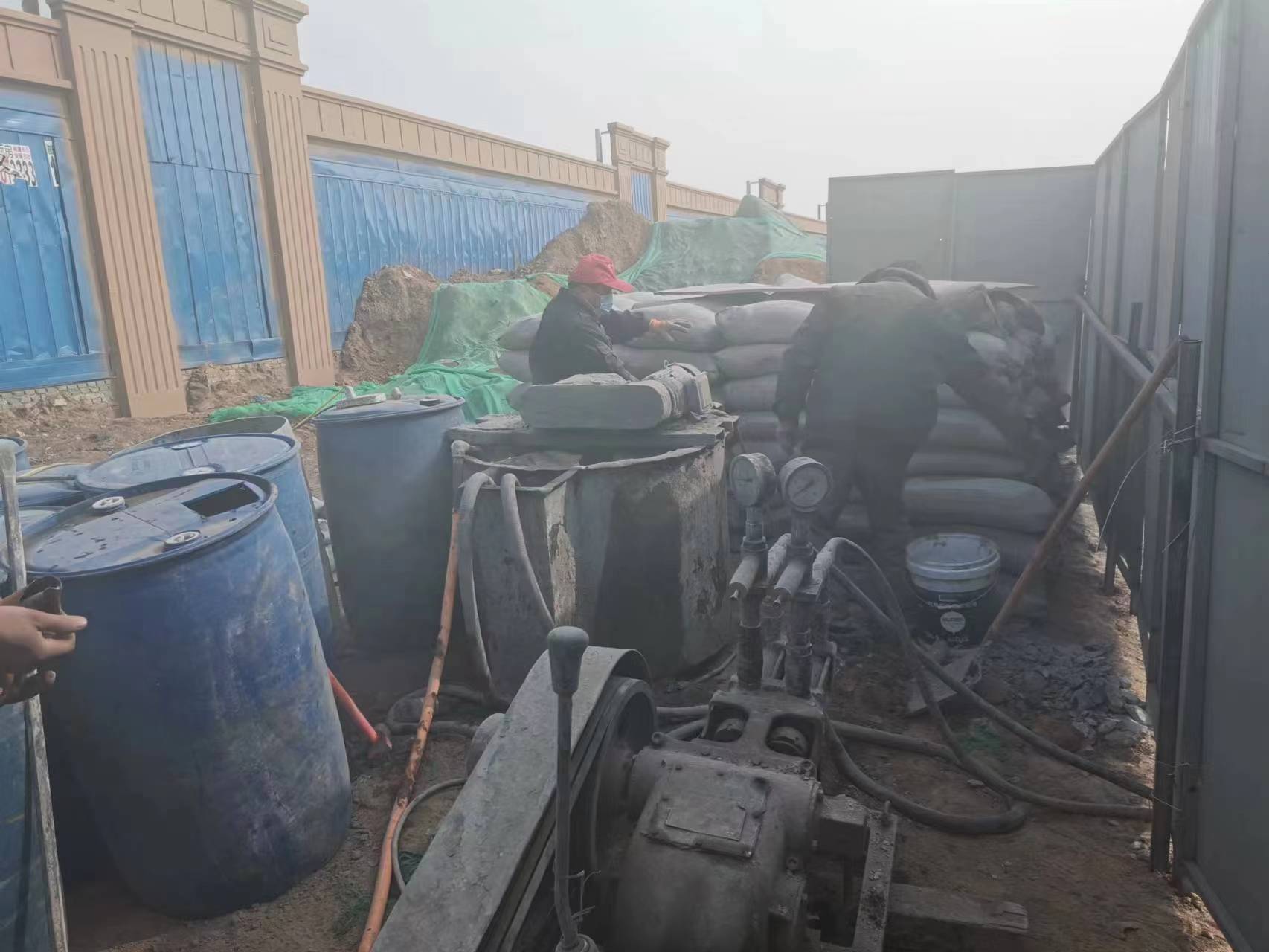 隆回房屋下沉注浆